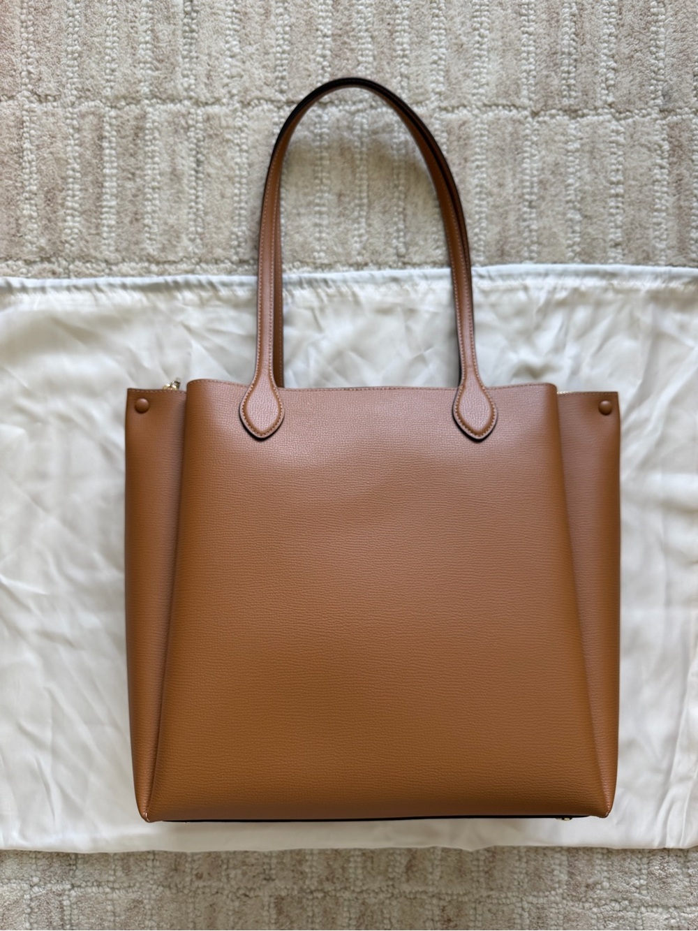 kate spade Tan Pebbled Leather Tote - Picture 9 of 16